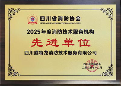 2025年消防技术服务先进单位